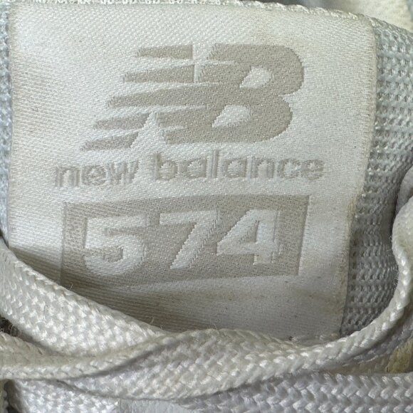 New Balance 574 v2 Greens Golf Shoes Womens 7 D White Sneakers Athletic Comfort - Picture 11 of 12